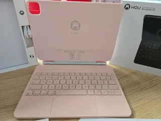 Teclado HOU iPad Air 11 / Pro 11 Rosa