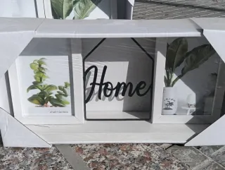 Cornice per foto Home in legno e metallo