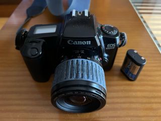 2 fotocamere Canon analogica e digitale + 3 obiettivi