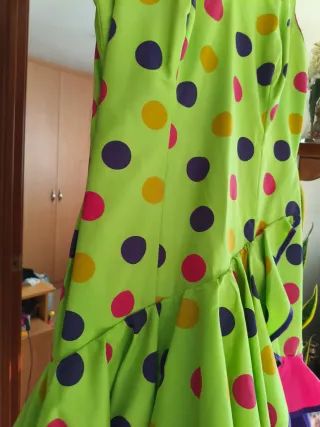 Vestido Flamenco Sevillana Lunares