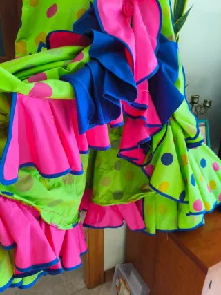 Vestido Flamenco Sevillana Lunares