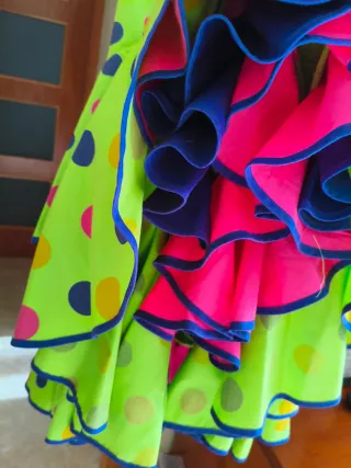 Vestido Flamenco Sevillana Lunares