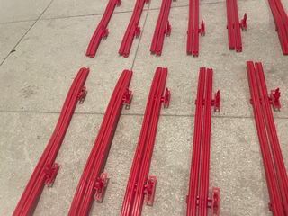 12 Vallas Scalextric Digital Advance Wos Rojas