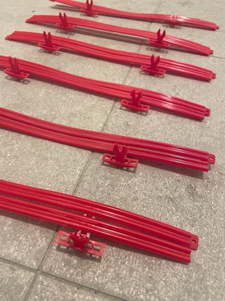 12 Vallas Scalextric Digital Advance Wos Rojas