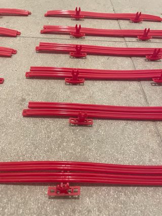 12 Vallas Scalextric Digital Advance Wos Rojas