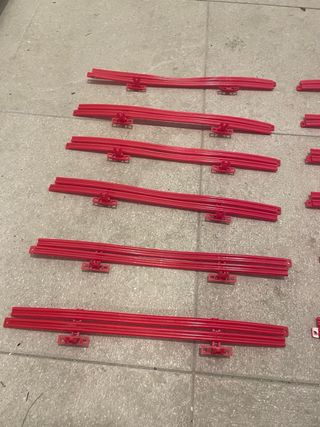 12 Vallas Scalextric Digital Advance Wos Rojas