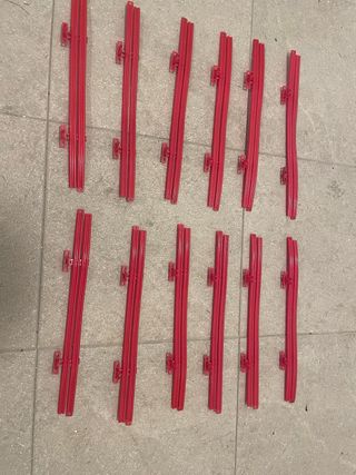 12 Vallas Scalextric Digital Advance Wos Rojas