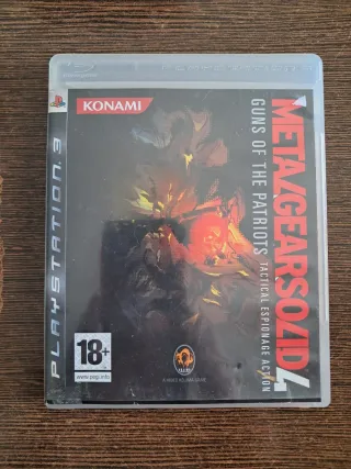Metal Gear Solid 4 PS3 Konami