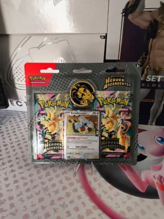 Blister Pokémon Megaevolución Héroes Ascendentes