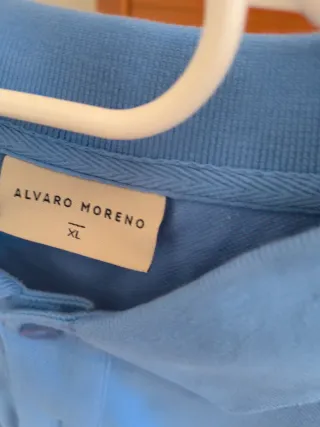 Polo Alvaro Moreno Azul Talla XL