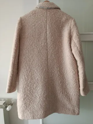 Abrigo de borreguito beige Talla 38