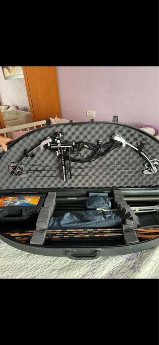 Arco de poleas con equipo completo