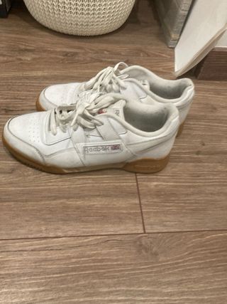 Zapatillas Reebok Blancas y Marrones