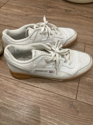 Zapatillas Reebok Blancas y Marrones