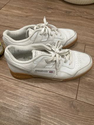 Zapatillas Reebok Blancas y Marrones