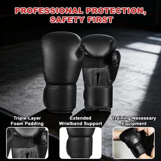 Set Saco Boxeo + Guantes + Accesorios