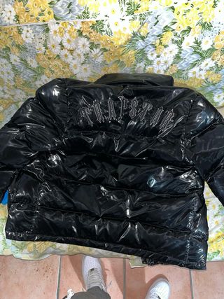 Trapstar Giubbino Nero Lucido