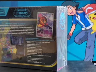 Caja ETB Fuegos Fantasmales Pokémon - SELLADO