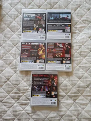 PS3 Juegos: GTA IV, GTA V, WWE 2K14, 2K15, 2K16