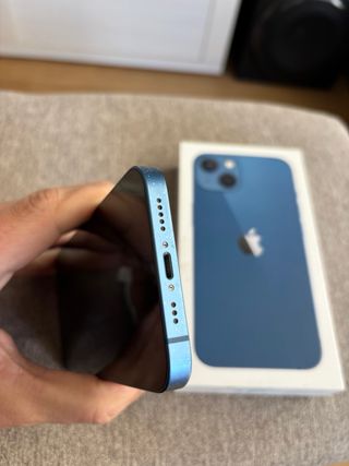 iPhone 13 128GB Azul + caja + accesorios