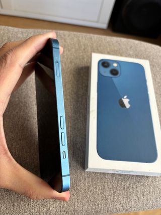 iPhone 13 128GB Azul + caja + accesorios