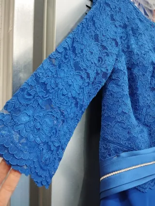 Vestido fiesta/madrina Higar Novias azul