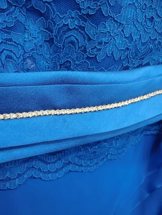 Vestido fiesta/madrina Higar Novias azul