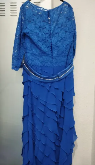 Vestido fiesta/madrina Higar Novias azul