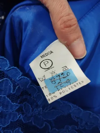 Vestido fiesta/madrina Higar Novias azul