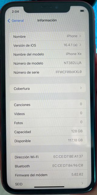 iPhone XR Rosso 128GB