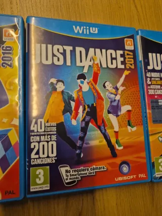 Pack 4 Juegos Wii U Just Dance + La Voz
