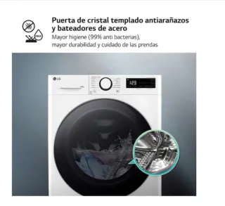Lavadora Secadora LG Blanca