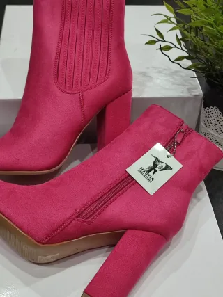 Stivaletti Martin Pescatore Rosa Tg 37