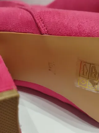 Stivaletti Martin Pescatore Rosa Tg 37