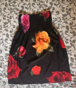 Gonna floreale con rose