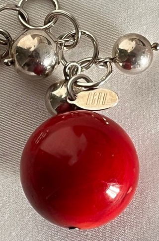 Collana Argento 925 con pendenti a sfera