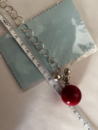 Collana Argento 925 con pendenti a sfera
