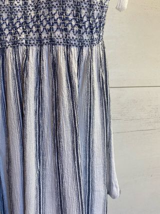 Top niña Brownie blanco y azul talla P