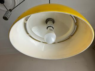 Lámpara de techo Metalarte amarilla