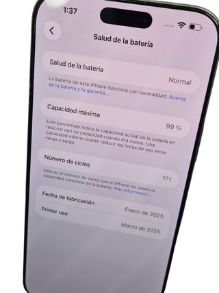 iPhone 16 Pro Max 256GB Titanio OFERTA HOY!! 799€