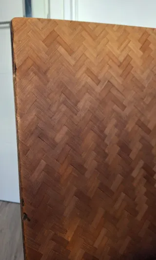 Silla Ikea madera marrón