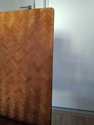 Silla Ikea madera marrón