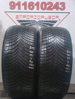 245 40 19 Y GOODYEAR RUEDA AL 90% VIDA UTIL