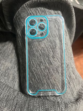 Custodia trasparente per iPhone 13 Pro che si illumina, nuova