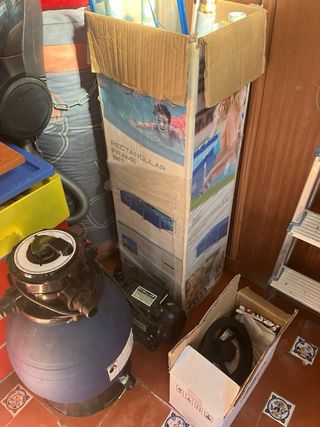 Piscina Rectangular + Depuradora Arena