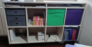 Estantería modular beige