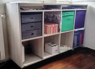 Estantería modular beige