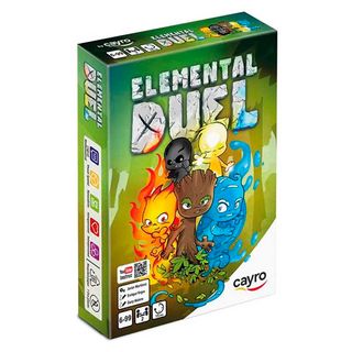 Elemental Duel. Juego de cartas. Precintado