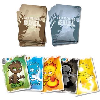 Elemental Duel. Juego de cartas. Precintado