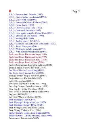 CD'S originales. Listado No 1, Más de 600 Títulos.